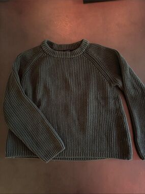 Quince women’s Crewneck Sweater - Olive Green